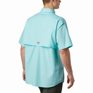 Columbia PFG Bonehead™ Shortärmad Skjorta Herr Gröna (XOEUF5749)